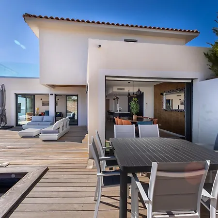 5 Etoiles Vue Sur Les Iles D'or Sea And Mountain Pleasure Vue La Californie 别墅 卡尔特汉