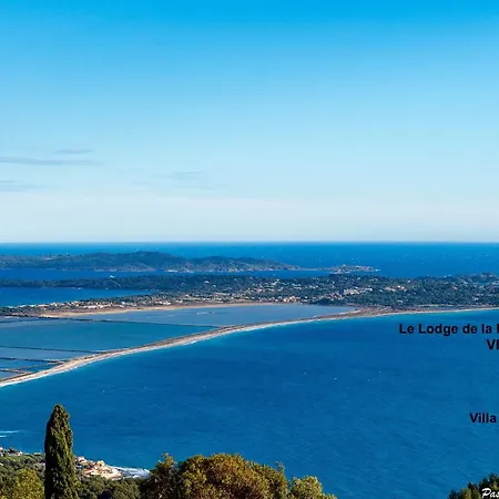 别墅 5 Etoiles Vue Sur Les Iles D'or Sea And Mountain Pleasure Vue La Californie 卡尔特汉
